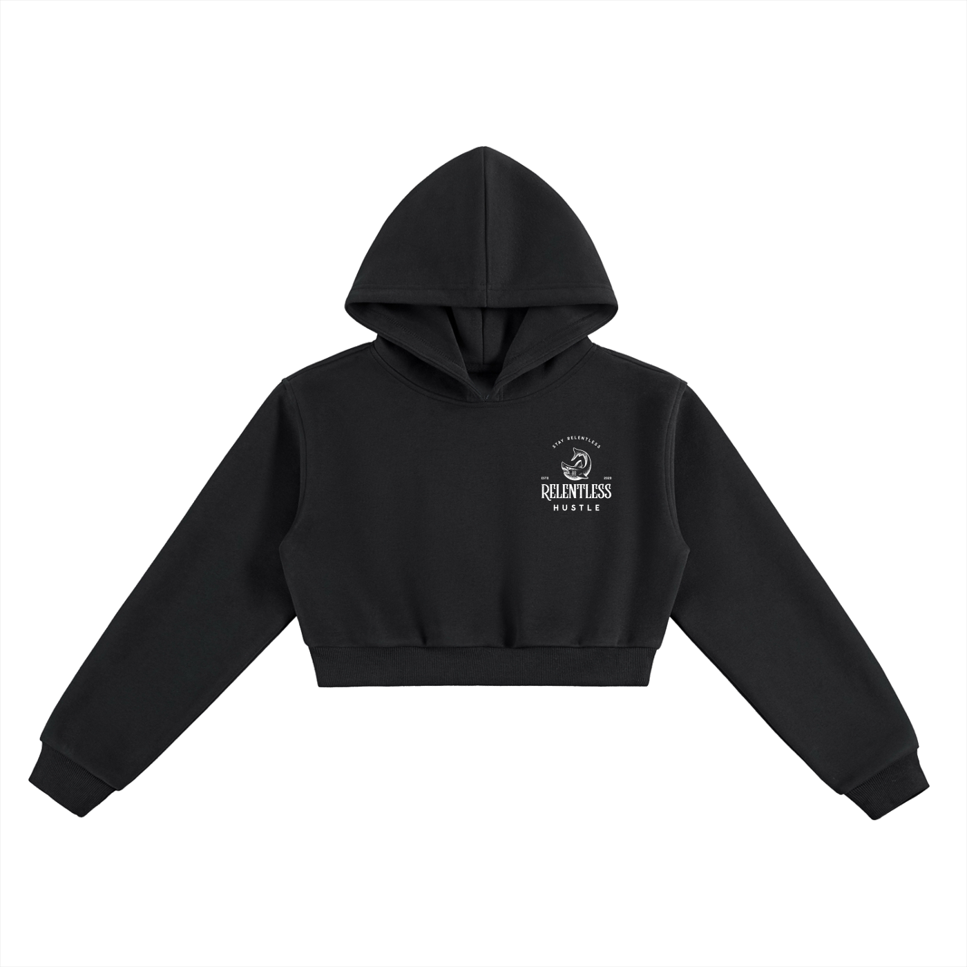 Essential Cropped Hoodie